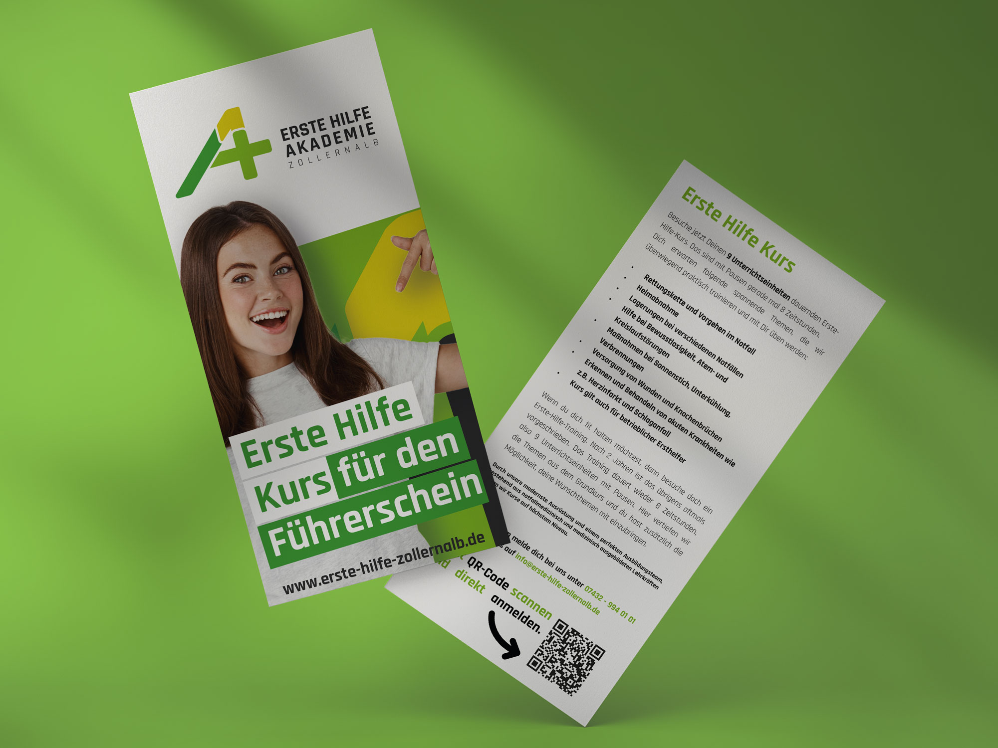 Flyerdesign und Druck