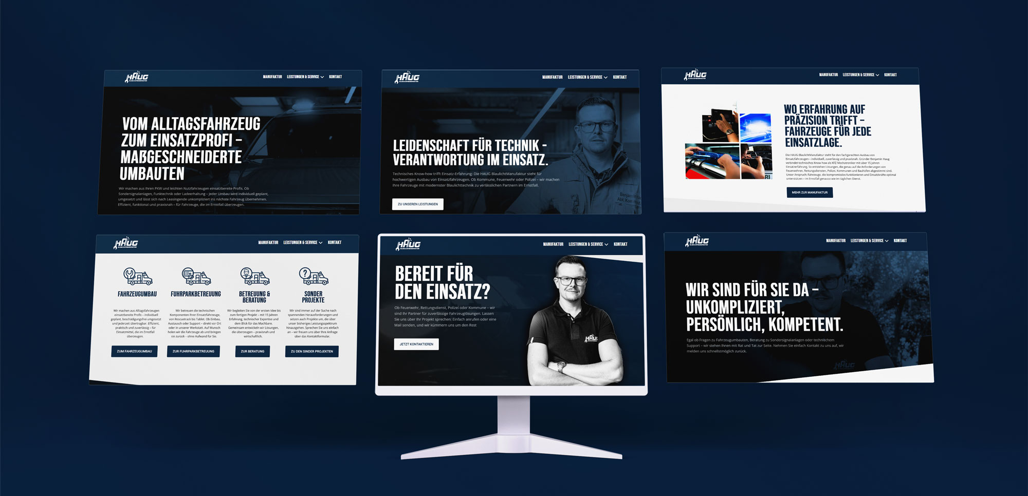 Webdesign Joomlasite Haug