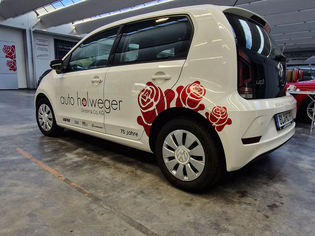 Werbetechnik Beschriftung