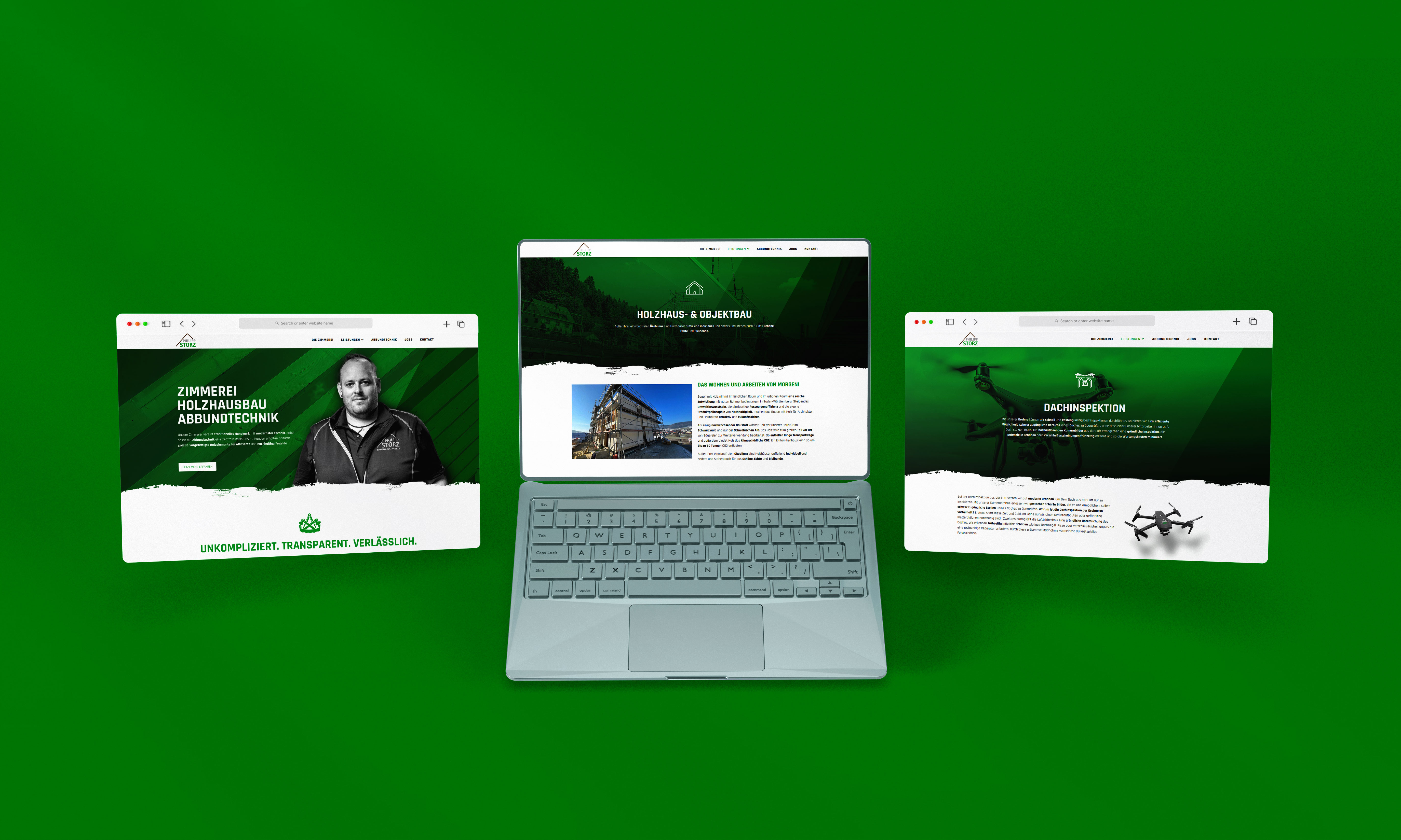 Webseite Screenshot