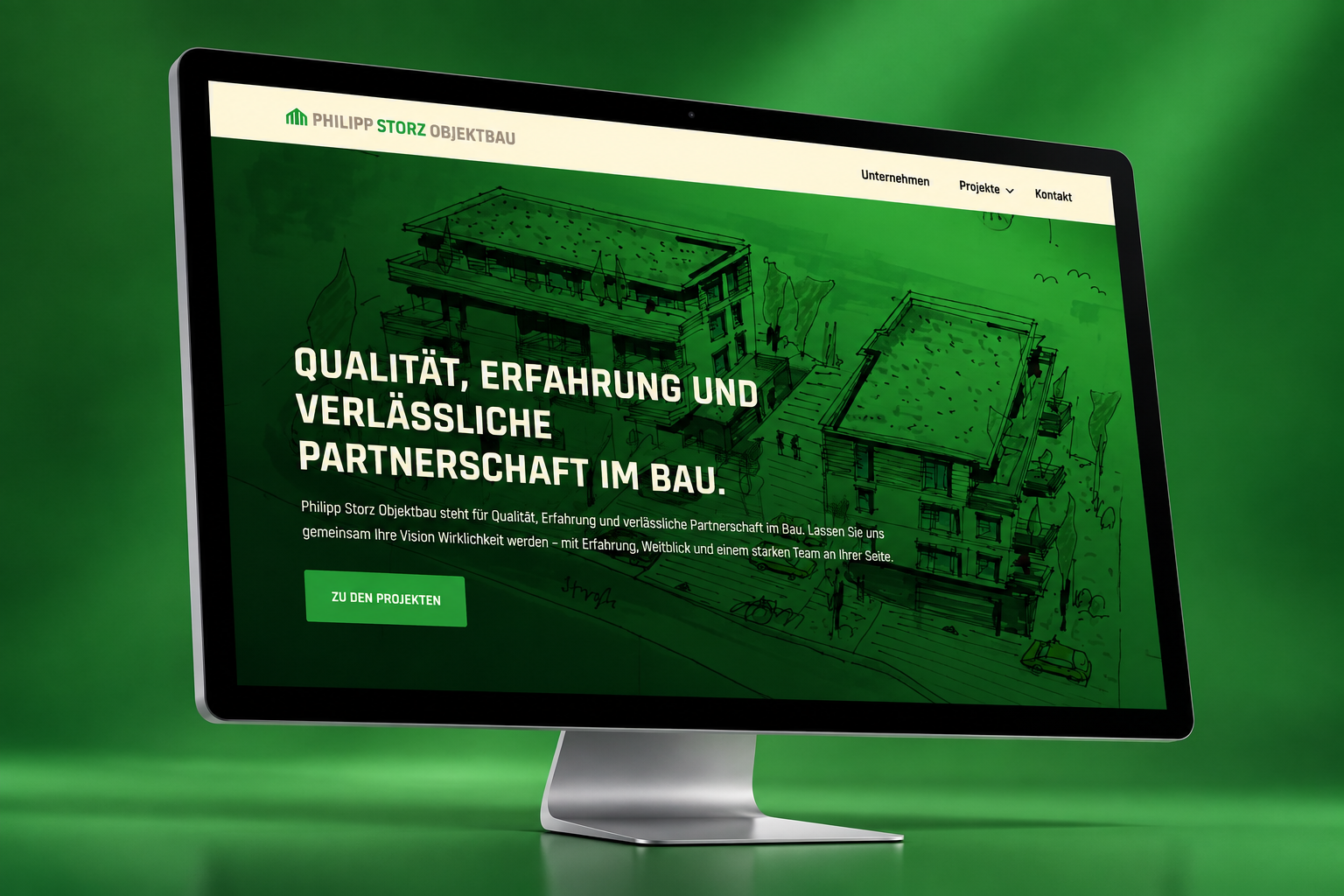 Webseite Screenshot