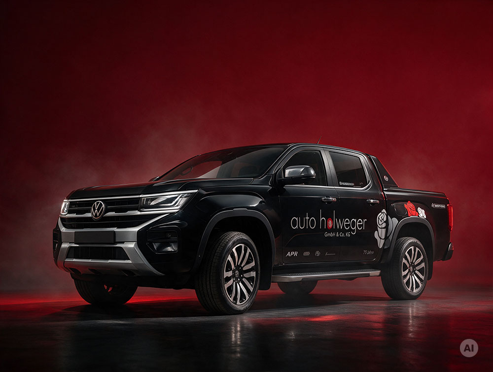 Fahrzeugbeschriftung Holweger GTI Amarok