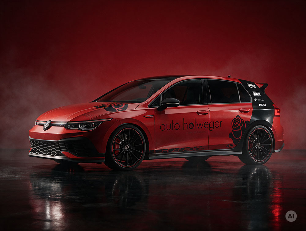 Fahrzeugbeschriftung Holweger GTI